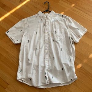 Gap. Standard fit coupe short sleeve hula girl